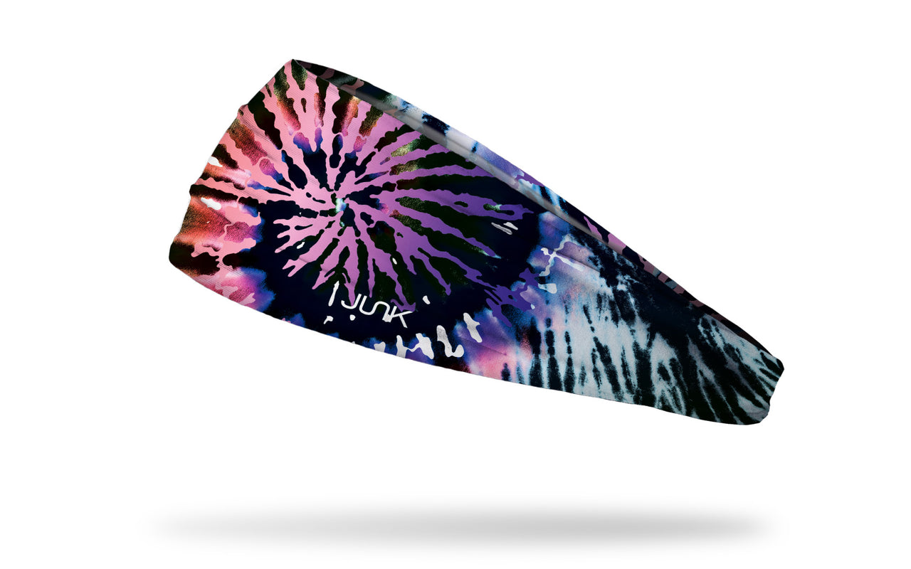 Athletic Headband For Women JUNK Brands Cloud Burst Big Bang Lite
